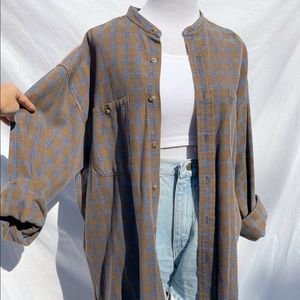 Oversized Men’s 90’s Dad Shirt (Men’s Medium)